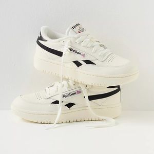 Reebok White and Black Women's Sneakers